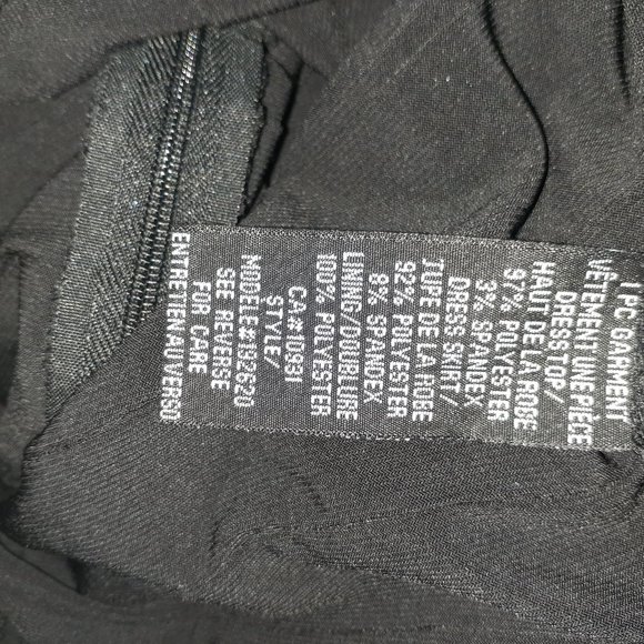 Robe de soirées noire taille Small Laura - Picture 6 of 6